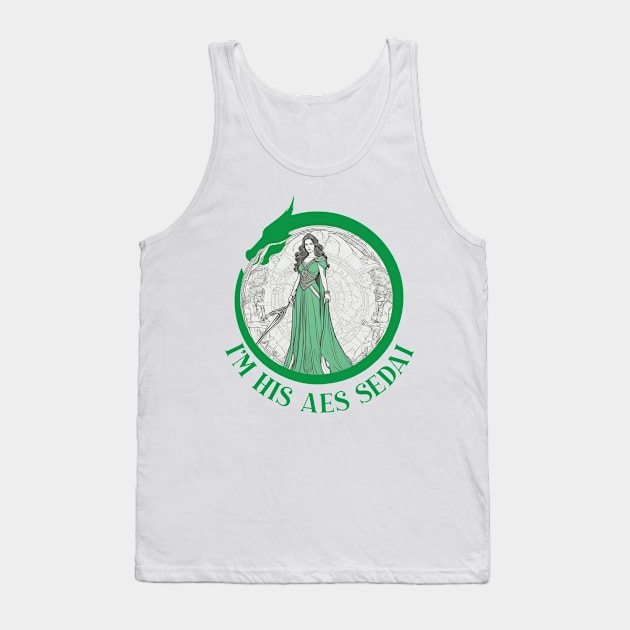 the wheel of time - im his eas sedai Tank Top by whatyouareisbeautiful